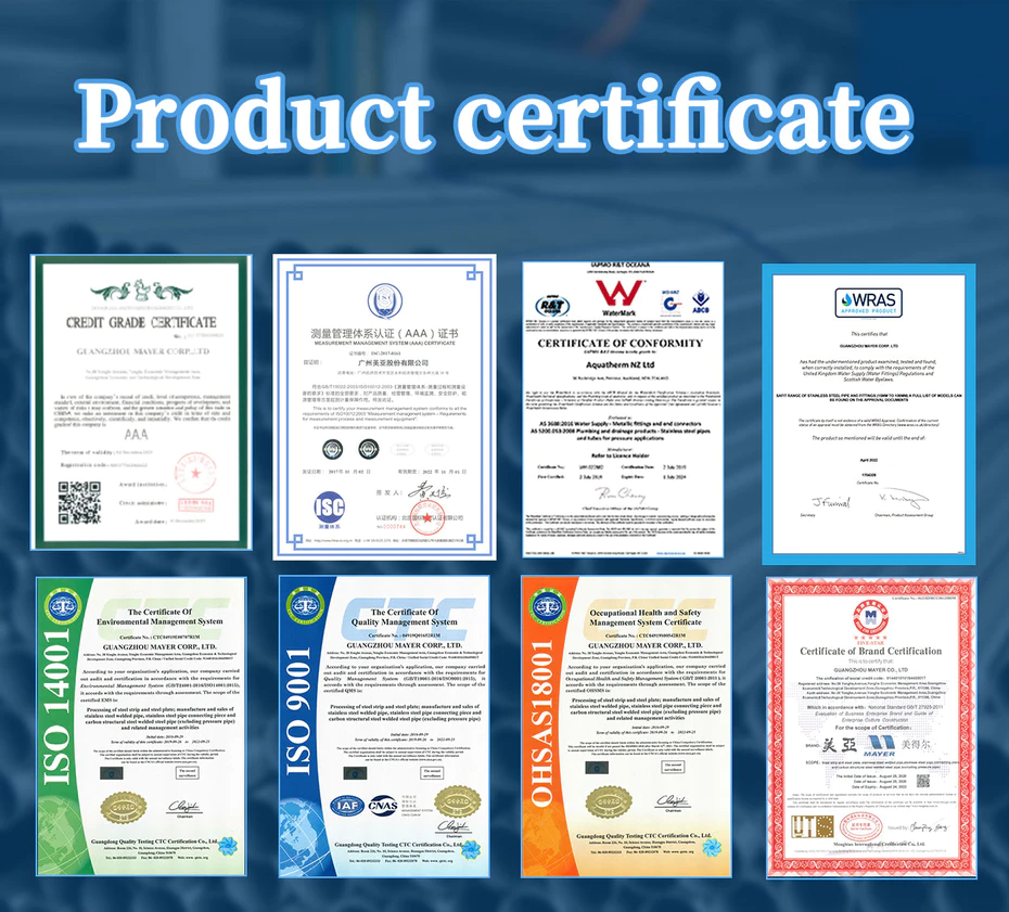 Quality Reaffirmed | Mayer Stainless Steel Water Pipe Passes WSD Certification from the Hong Kong Water Department