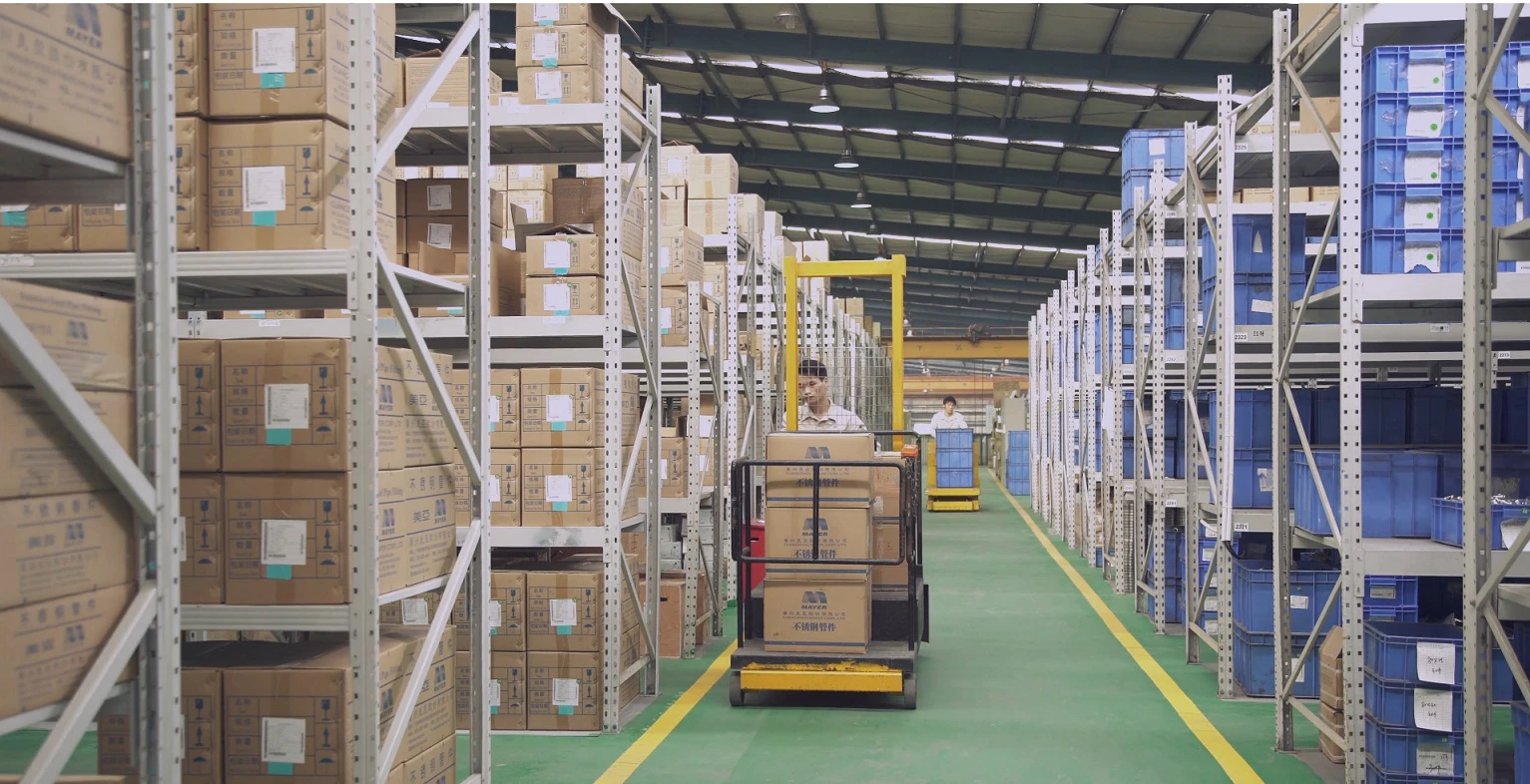 Mayer stainless steel pipe fitting warehouse