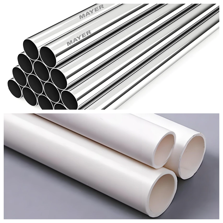 Which is better, stainless steel pipe or plastic pipe?
