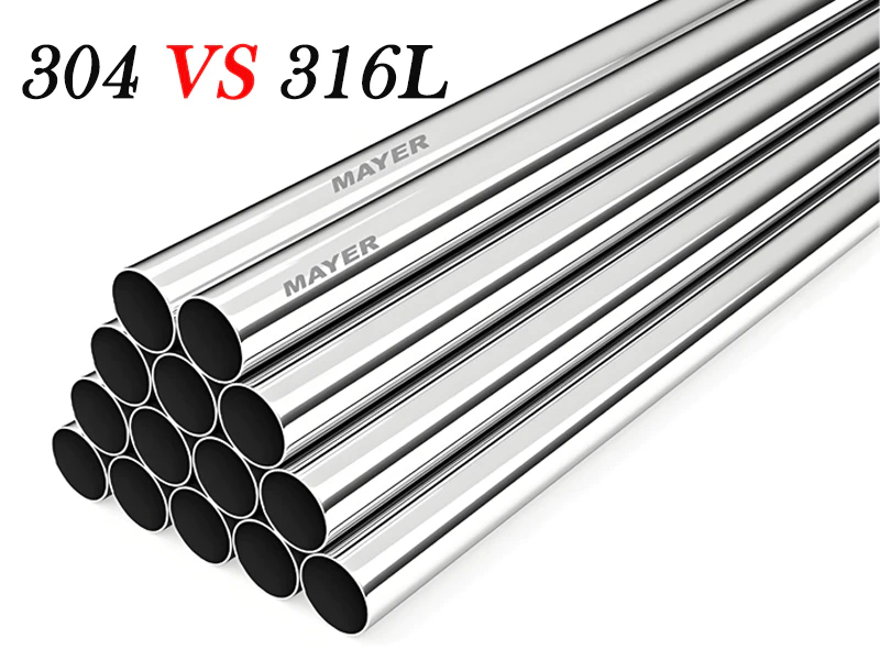 How to choose 304 vs 316L stainless steel water pipes? A table to understand their differences
