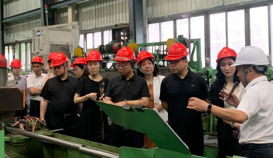 The delegation from Taicang Investment Promotion Bureau visited Mayer in Guangzhou for inspection and exchange, discussing new opportunities for cooperation