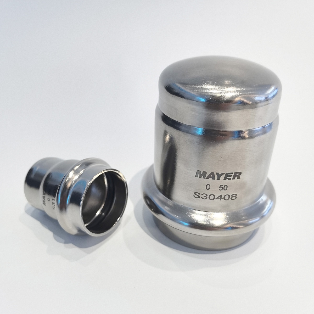 Stainless Steel Cap V Profile 304/316L 