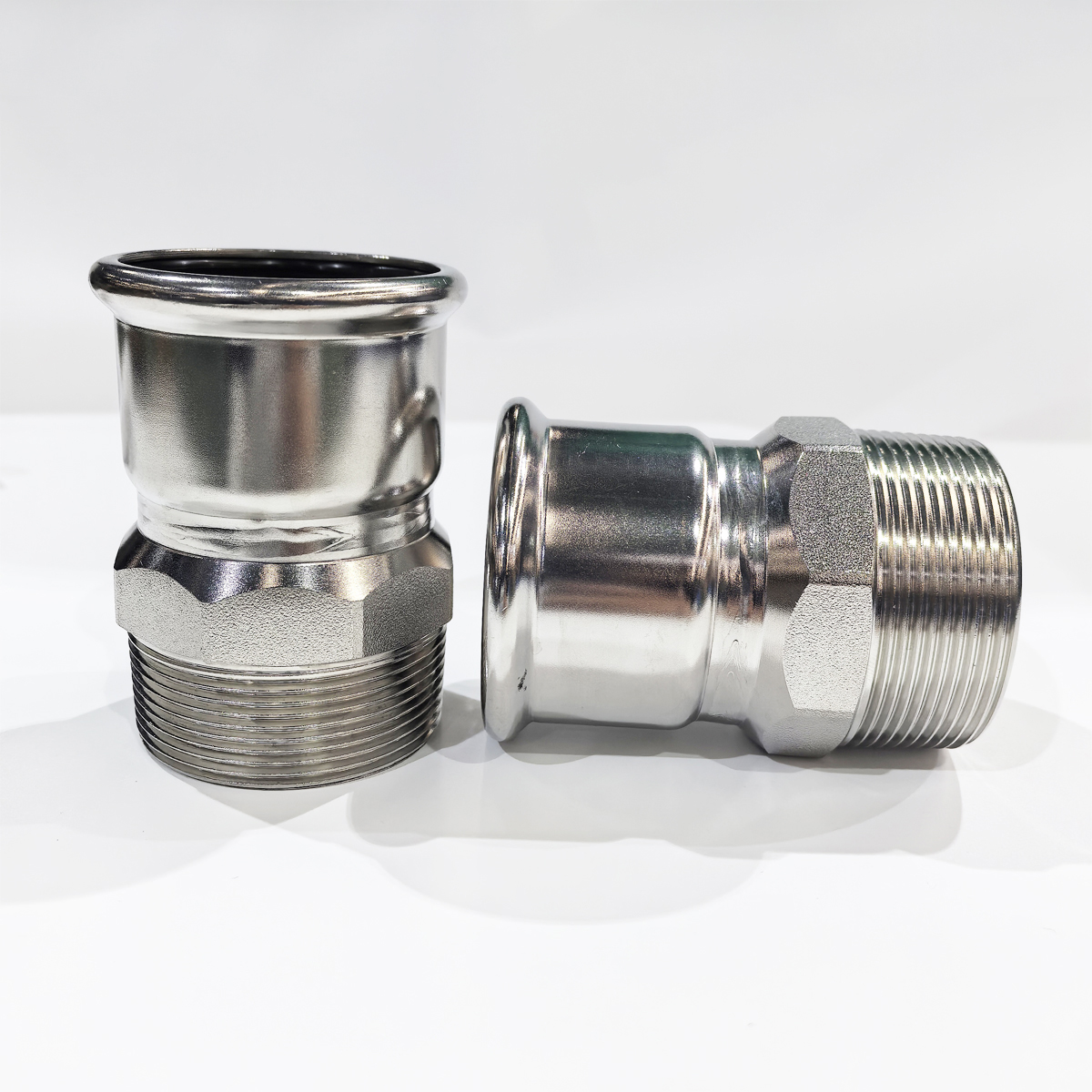 304/316 Stainless Steel Male Thread Adaptor - Industrial Grade Fitting Manufacturer