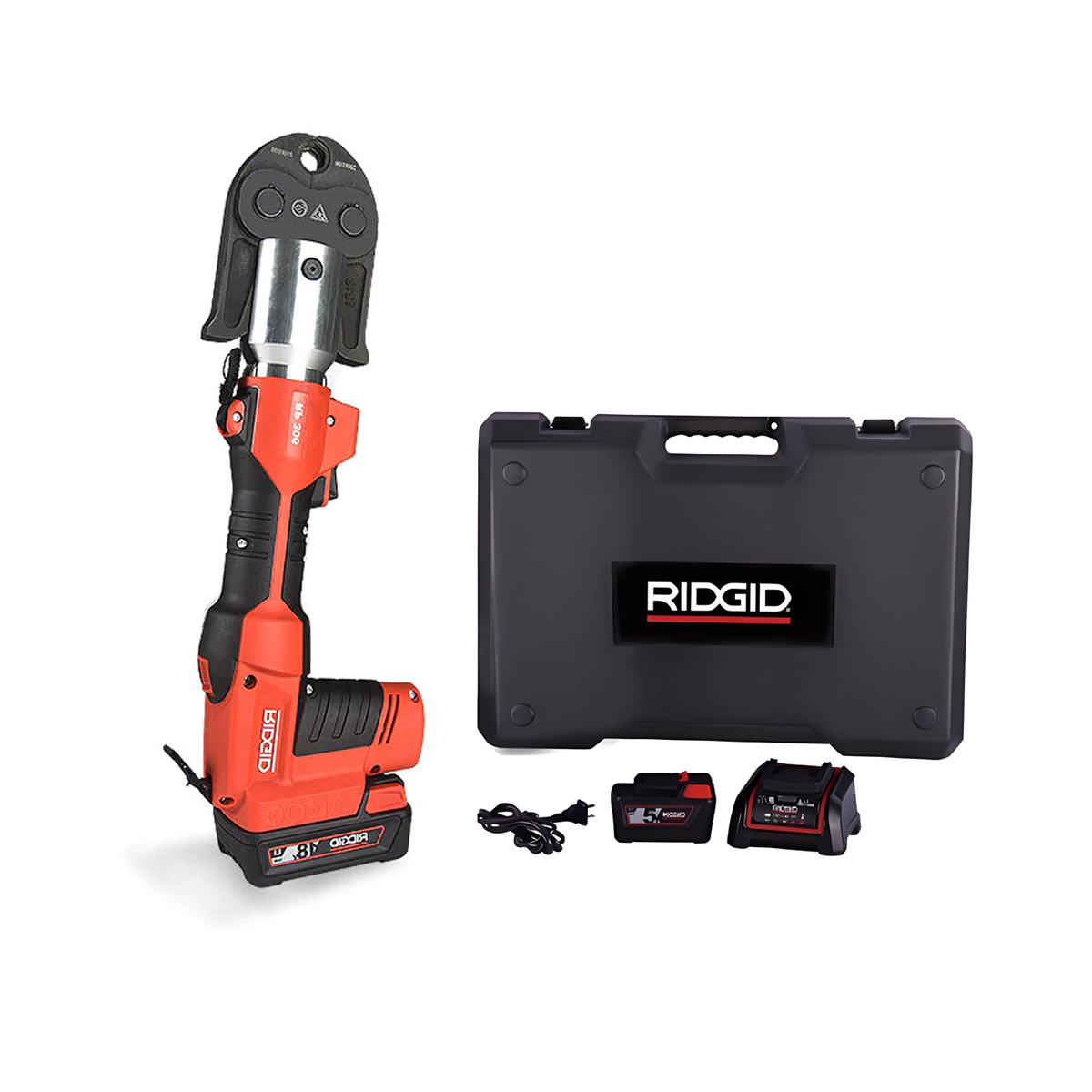 RIDGID RP306 Pipe Crimping Tool - Specialized for Stainless Steel Pipes, Brass Pipes & Composite Pipes