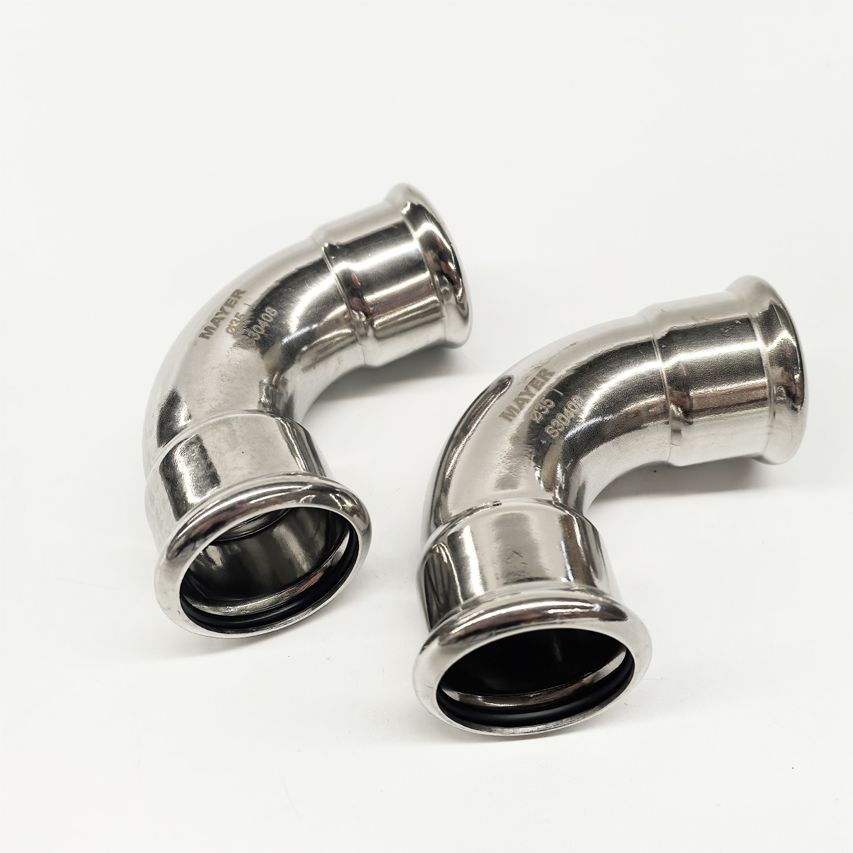 304/316L Stainless Steel 90 Degree Elbow High-Quality Material Factory Direct Supply