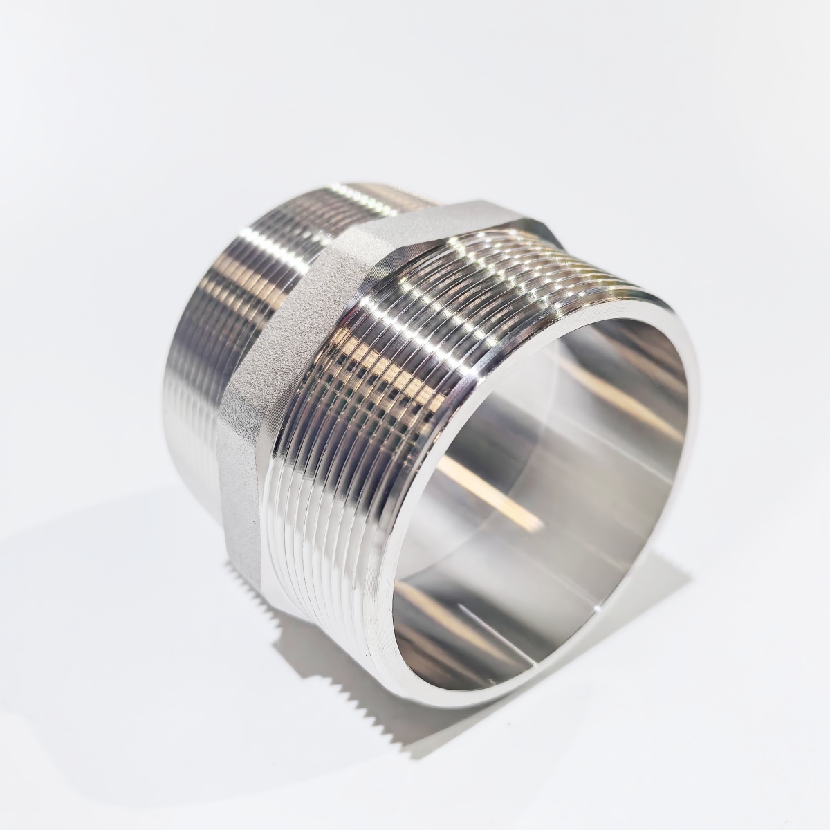 304 316L Stainless Steel Hex Threaded Pipe Fittings - OEM/ODM Available