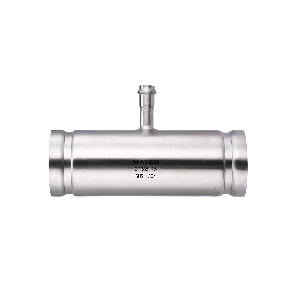 Grooved Reducing Tee 304/316L Stainless Sheel Fittings, Mayer Stainless Factory Wholesale, for Plumbing systems