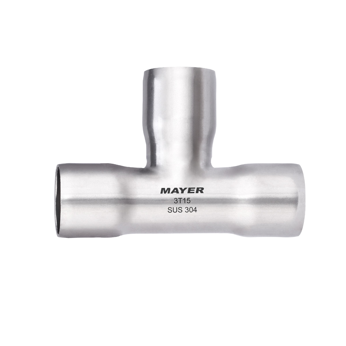 Industrial-Grade 304/316L Buttweld Equal Tee - Stainless Steel Fitting Manufacturer Direct Supply