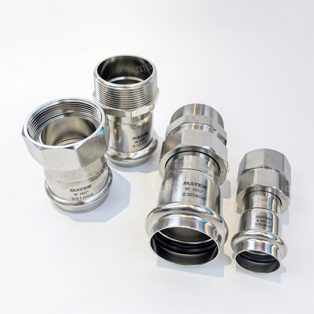 Anti-Corrosion 304/316l Stainless Steel Plumbing Fittings Supplier in China for Water Supply