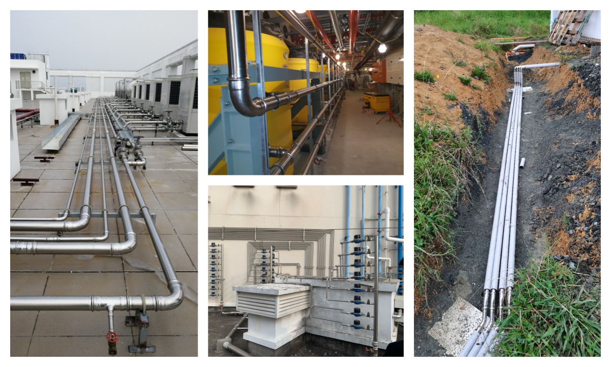 Reasons Why 304/316L Stainless Steel Pipes and Fittings Are the Preferred Choice for Water Supply Pipes in the Construction Field (Hospitals, Schools, etc.)