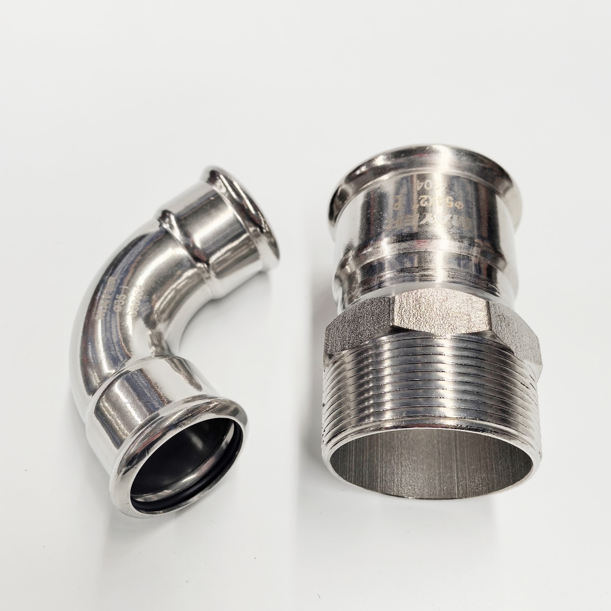 Purchase Steel Elbow Union Fitting 304/316L Stainless Steel Sanitary Fittings for Municipal