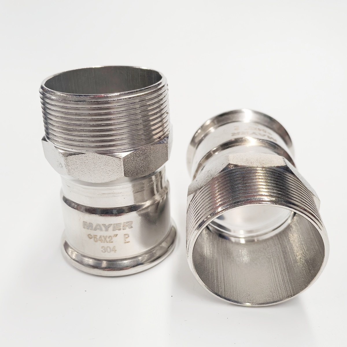 Press Stainless Male Unions OEM/ODM Factory Customize Stainless Steel Accessories Manufacturing