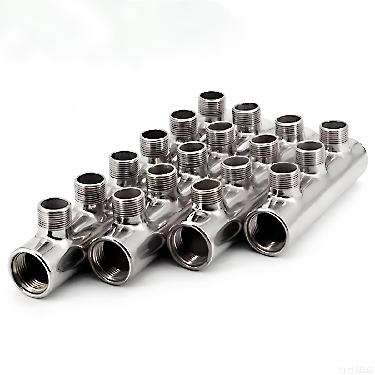 MAYER Manufacturer Price Sanitary Stainless Steel Water Manifold Mirror Polished for Pharmaceutical