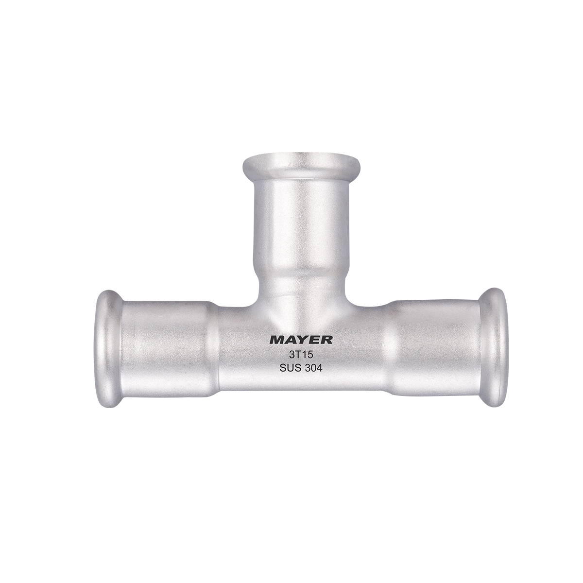 304 Stainless Steel Equal Tee Press Fittings | WRAS WaterMark Certified | China Factory