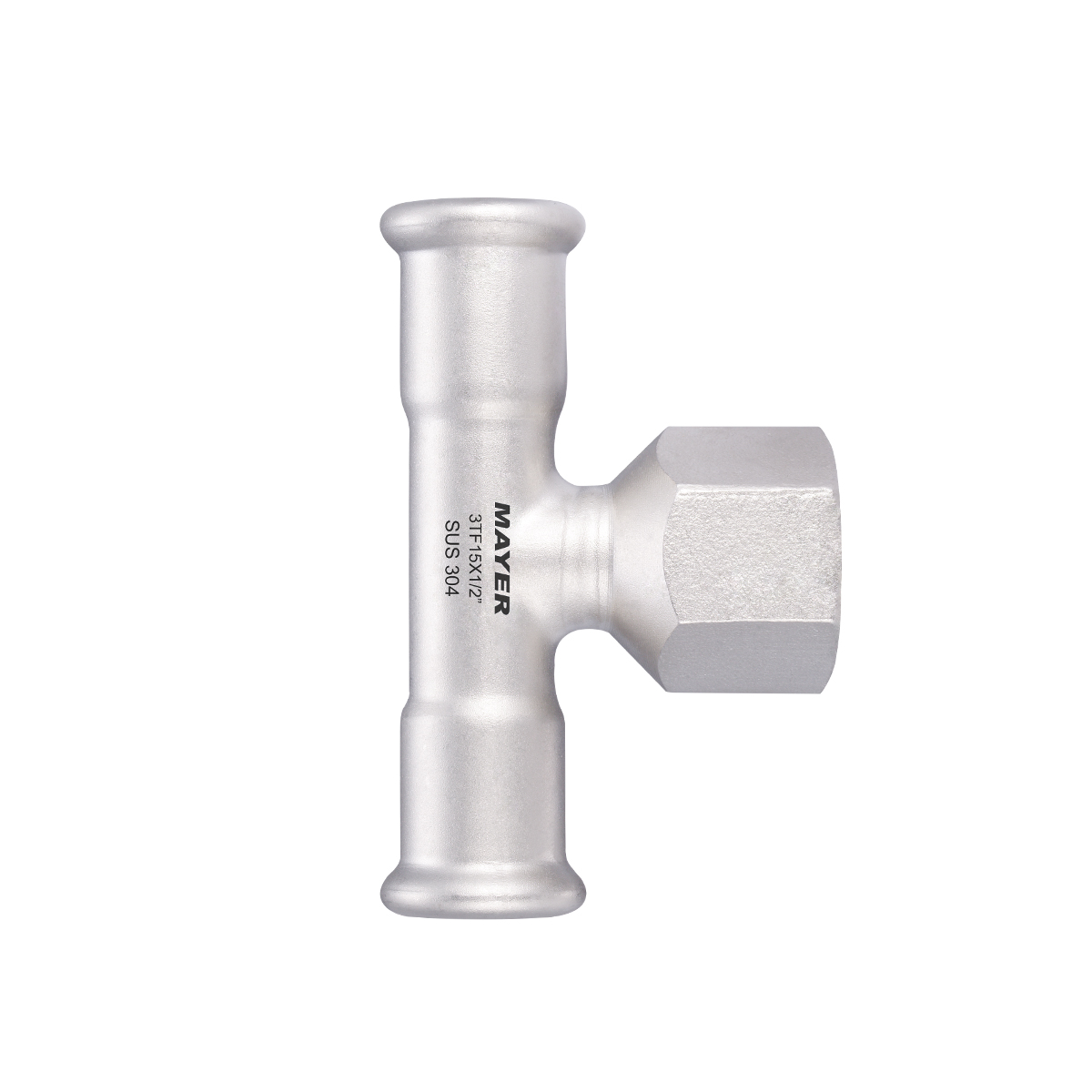 OEM 304/316L Stainless Steel Female Thread Tee Manufacturer | WRAS WaterMark Certificate