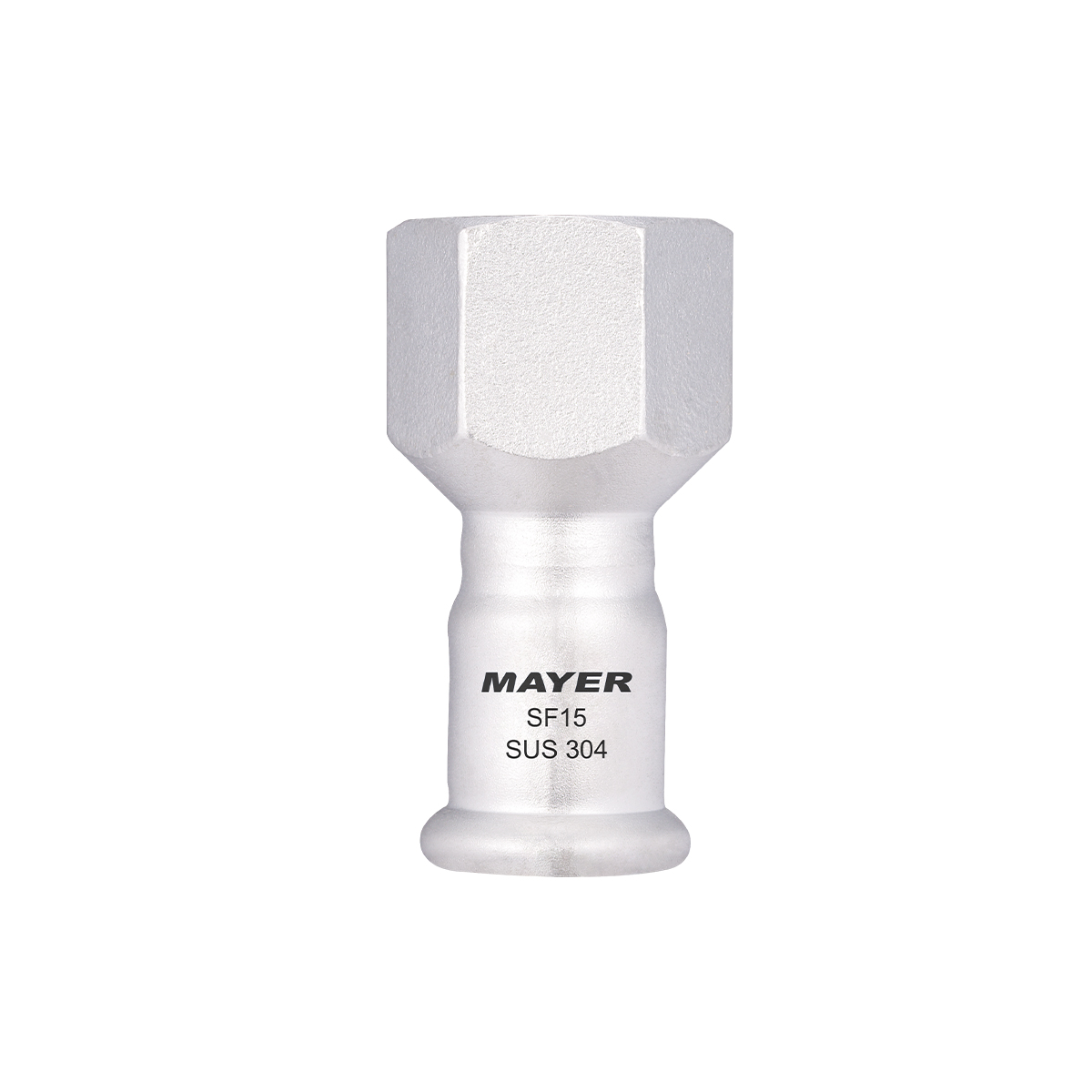 WRAS Approved Water Supply 304 Stainless Steel Female Thread Press Fitting Manufacturer
