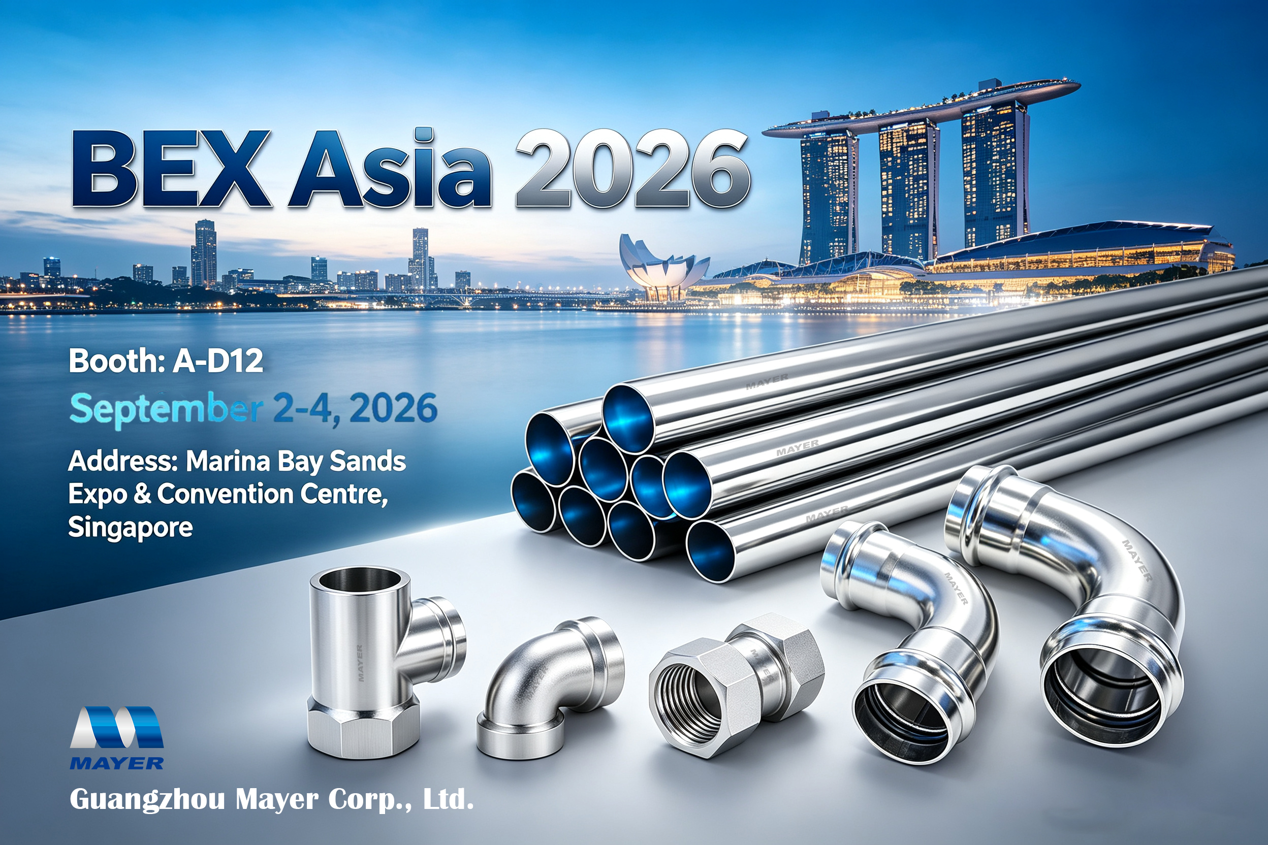 Guangzhou Mayer Invites You to BEX Asia 2026 — Meet Us at Booth A-D12