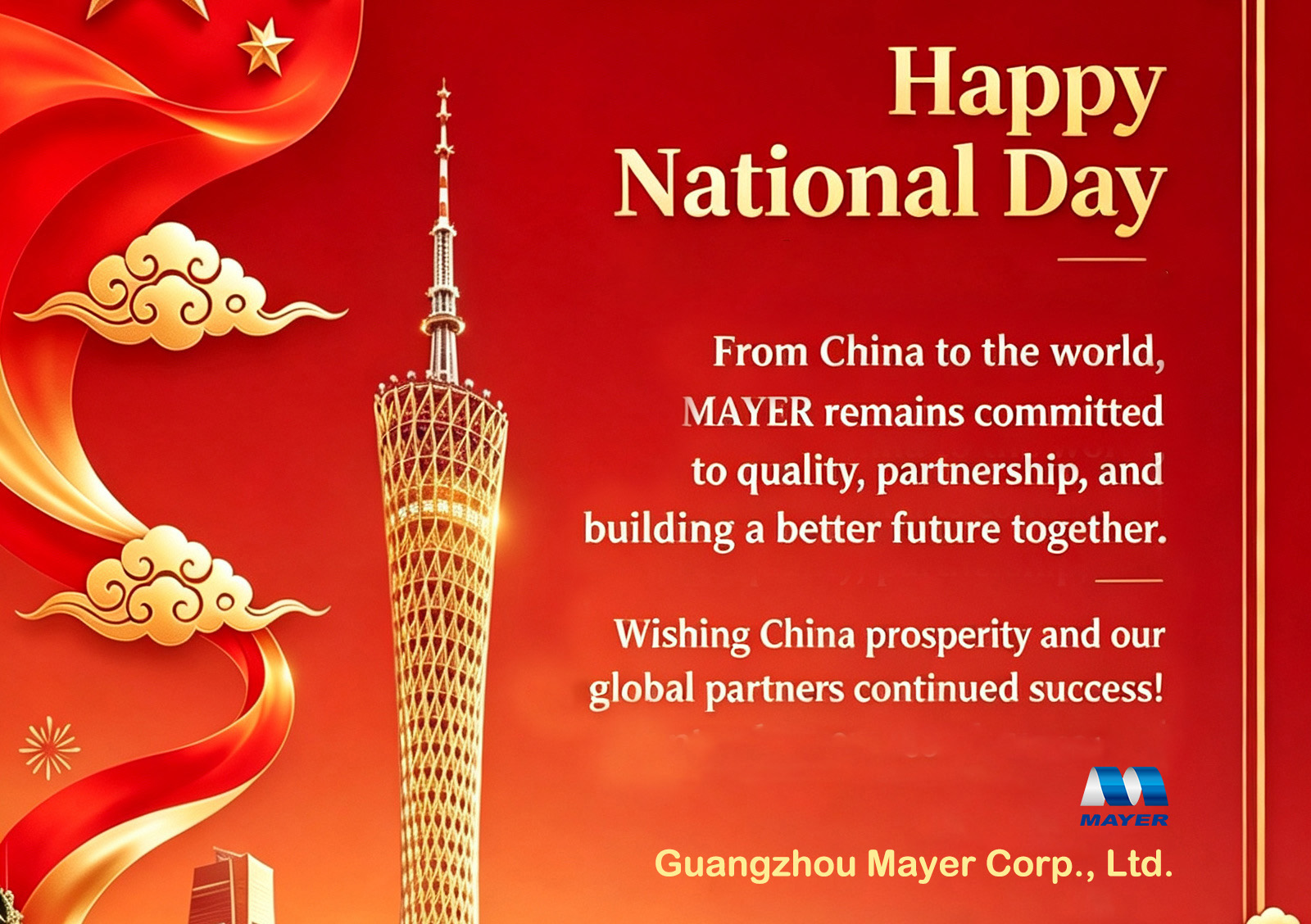 Happy National Day！